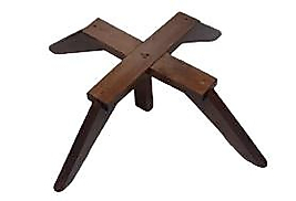 Ahşap Berjer Ayağı Ceviz Renk