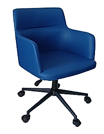 Çalışma Sandalyesi  Siyah konik Yıldız Ayaklı Döküm Süngerli