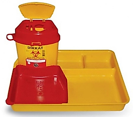 Tedavi Tepsi Seti Monotray Üçlü