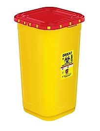 Tıbbi Atık Kutusu 60 lt Köşeli