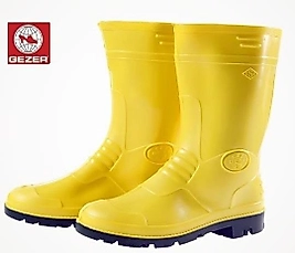 Tıbbi Atık Toplama Çizmesi Sarı Çizme